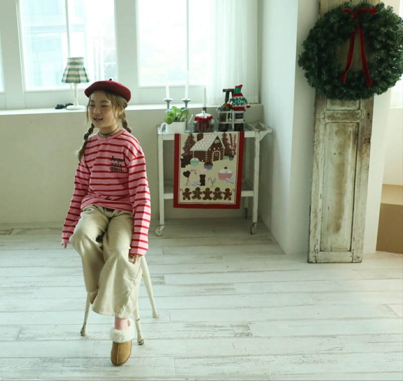 Sewing-B - Korean Children Fashion - #childofig - Rib Fleece Wrinkle Pants - 3