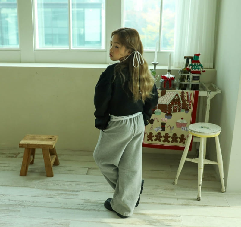 Sewing-B - Korean Children Fashion - #prettylittlegirls - Rose String Sweatrshirt - 4