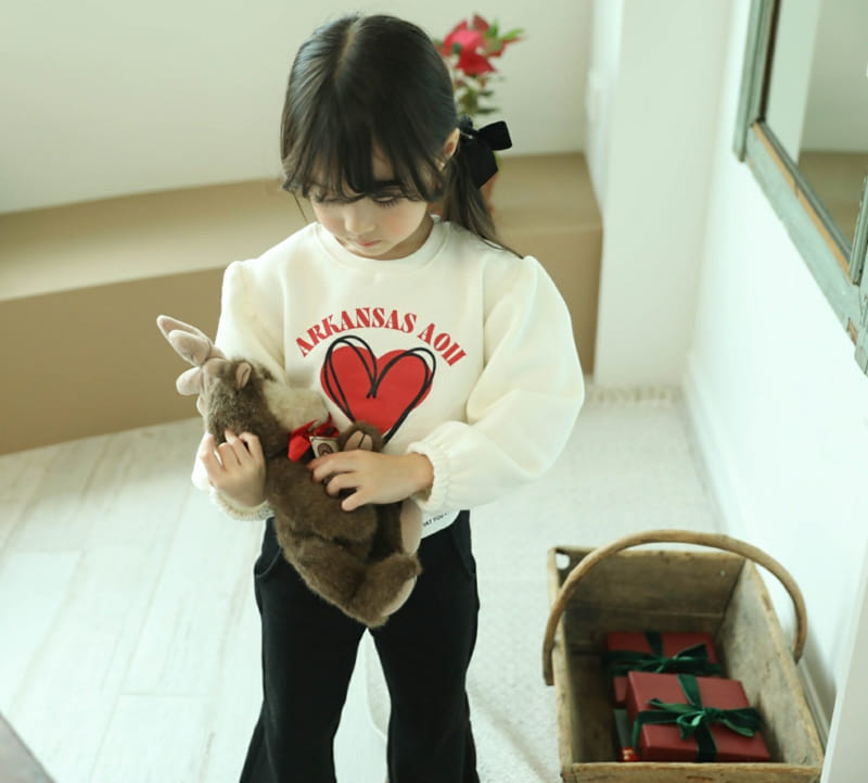 Sewing-B - Korean Children Fashion - #childofig - Rose String Sweatrshirt - 5