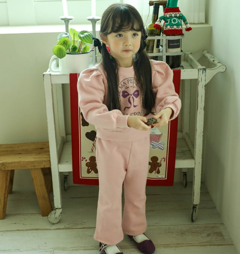 Sewing-B - Korean Children Fashion - #childofig - Merry Top Bottom Set - 4
