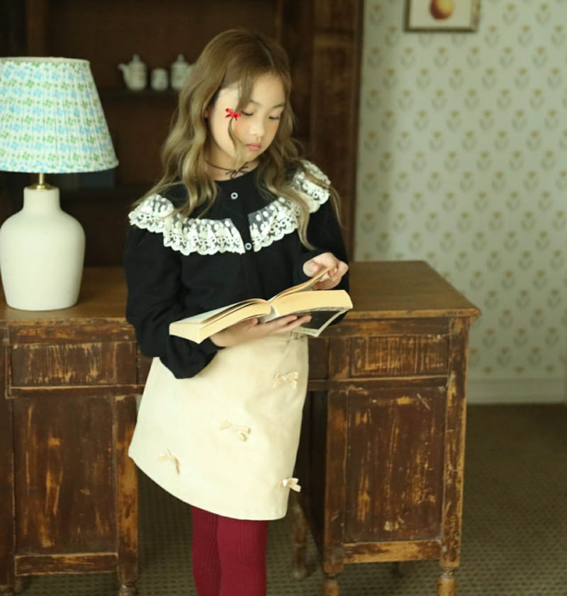 Sewing-B - Korean Children Fashion - #childofig - Lumi Lace Sweatshirt - 10