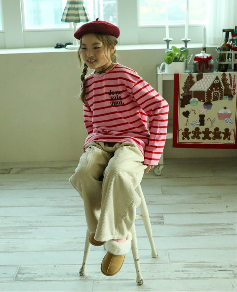 Sewing-B - Korean Children Fashion - #childofig - Rib Fleece Wrinkle Pants - 4