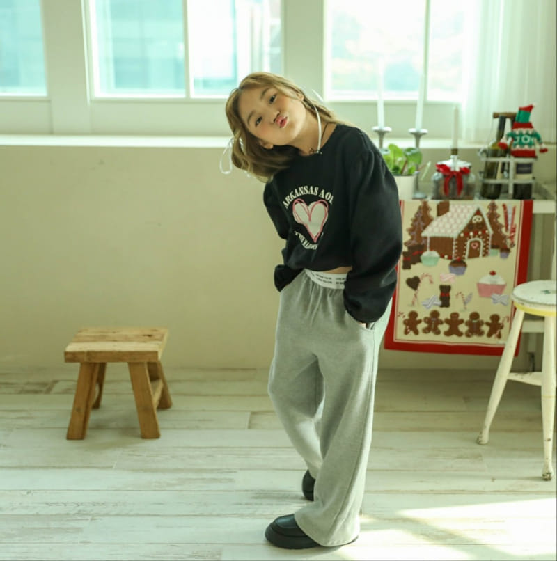 Sewing-B - Korean Children Fashion - #childrensboutique - Rose String Sweatrshirt - 6