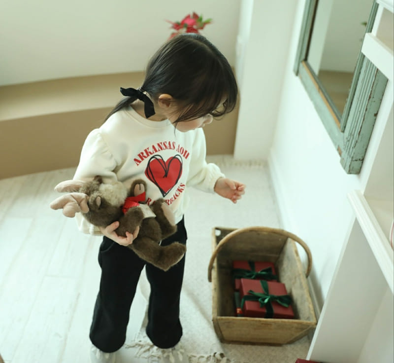 Sewing-B - Korean Children Fashion - #designkidswear - Rose String Sweatrshirt - 7