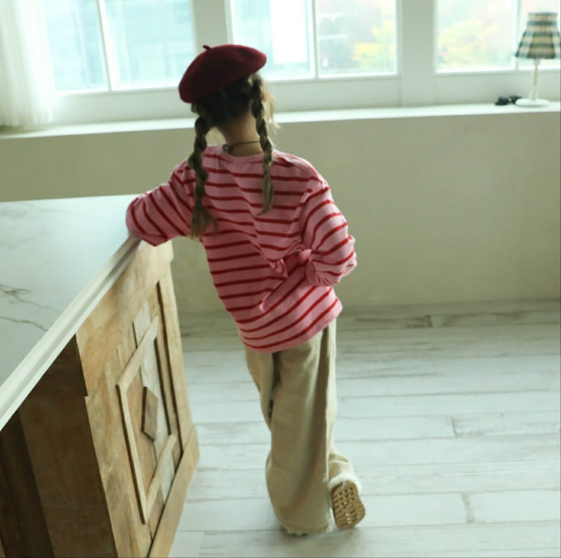 Sewing-B - Korean Children Fashion - #fashionkids - Rib Fleece Wrinkle Pants - 7