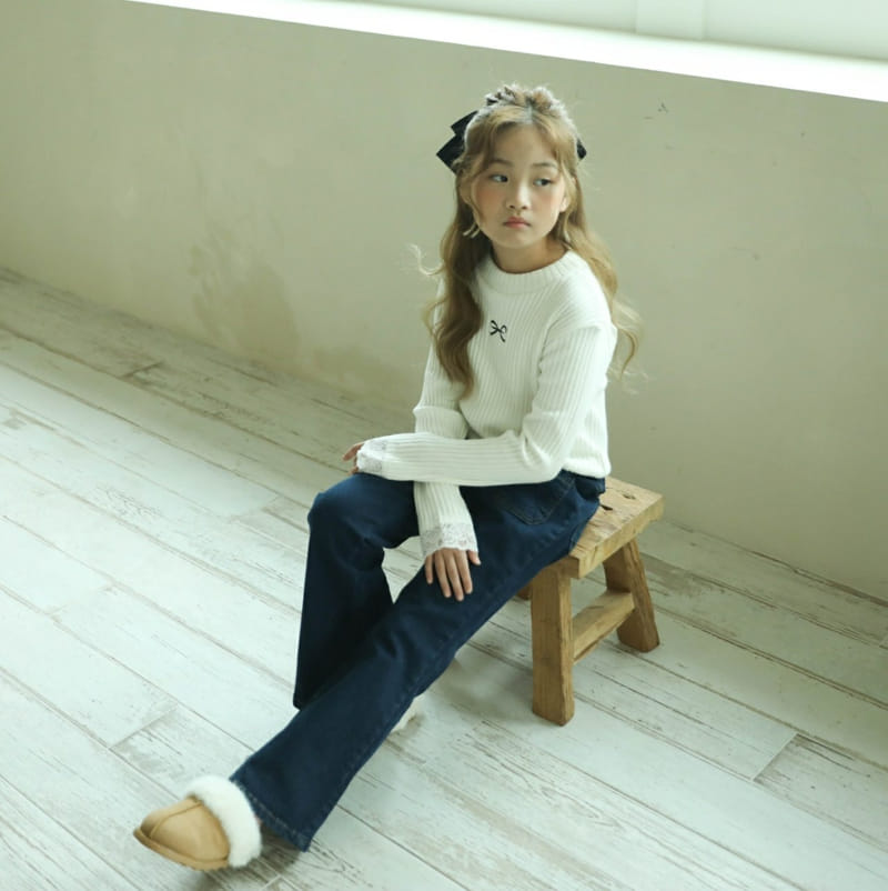 Sewing-B - Korean Children Fashion - #fashionkids - Ribbon Tee