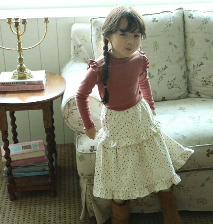 Sewing-B - Korean Children Fashion - #kidsstore - Ribbon Mimi Skirt - 10