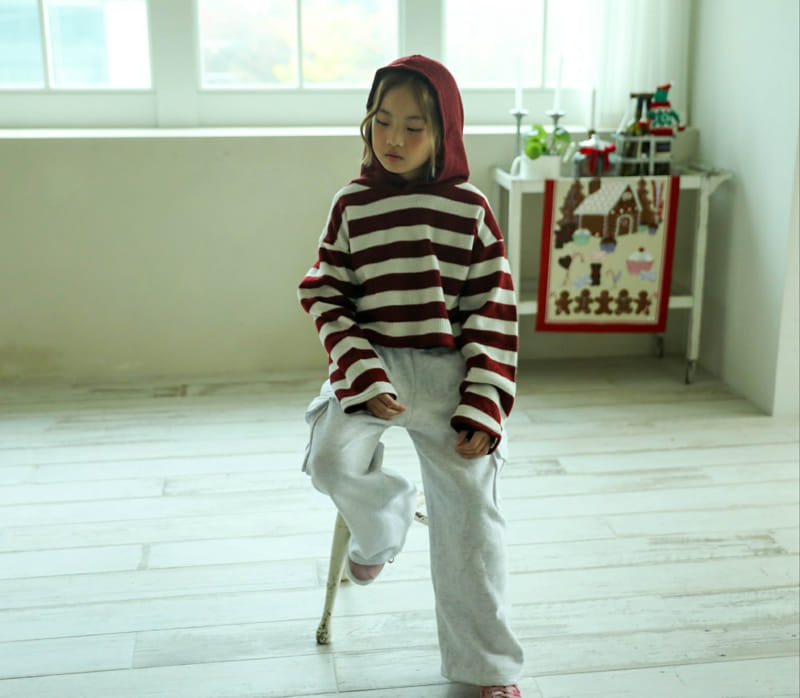 Sewing-B - Korean Children Fashion - #kidsstore - Knit Hoody Sweatshiurt - 2