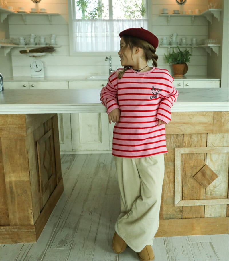 Sewing-B - Korean Children Fashion - #kidzfashiontrend - Rib Fleece Wrinkle Pants - 10