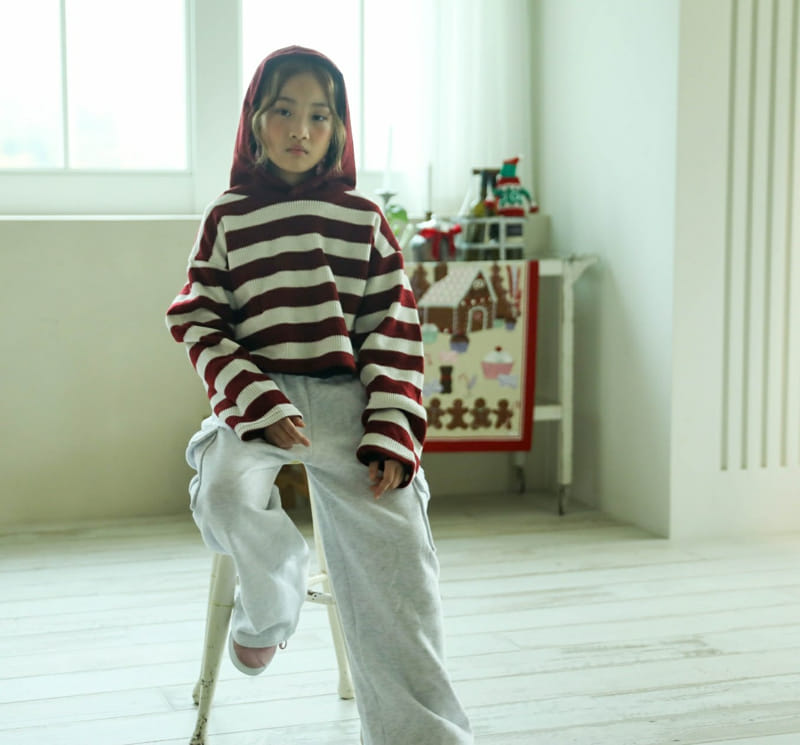 Sewing-B - Korean Children Fashion - #magicofchildhood - Knit Hoody Sweatshiurt - 6