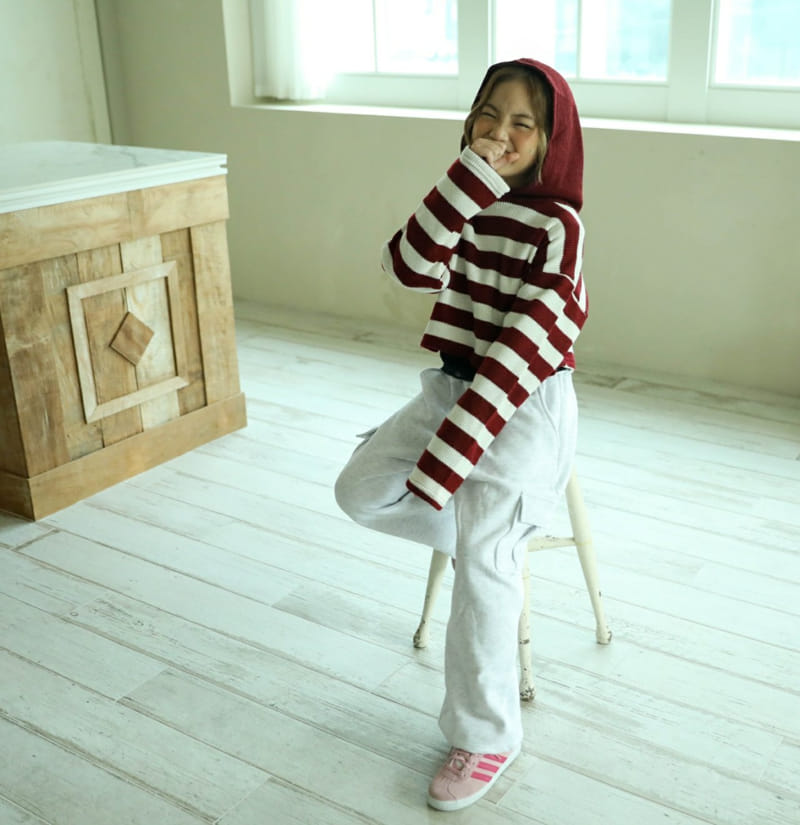 Sewing-B - Korean Children Fashion - #minifashionista - Knit Hoody Sweatshiurt - 7