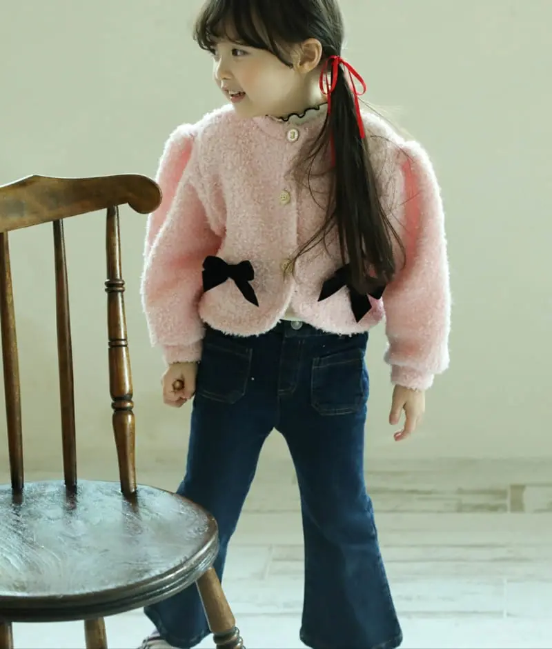 Sewing-B - Korean Children Fashion - #minifashionista - Rose Cardigan - 4