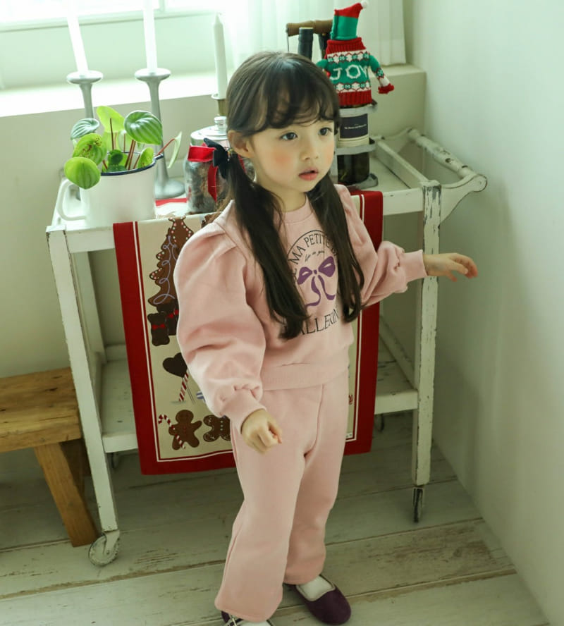 Sewing-B - Korean Children Fashion - #prettylittlegirls - Merry Top Bottom Set - 2