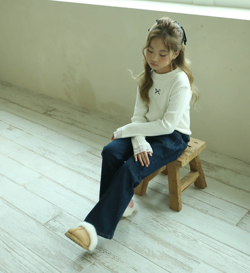 Sewing-B - Korean Children Fashion - #prettylittlegirls - Ribbon Tee - 9