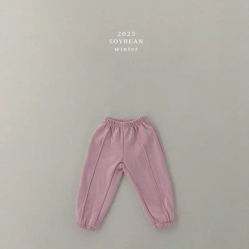 Soybean - Korean Children Fashion - #kidsstore - Fleece Pintuck Pants - 8