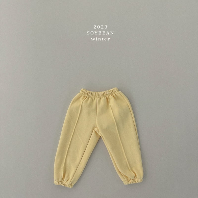 Soybean - Korean Children Fashion - #littlefashionista - Fleece Pintuck Pants - 11