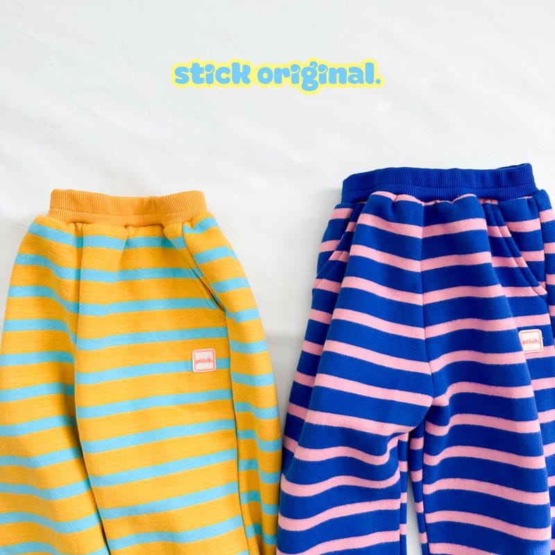 Stick - Korean Children Fashion - #fashionkids - Fleece Goney Pants - 3