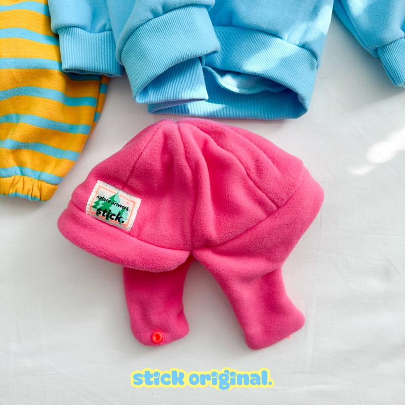 Stick - Korean Children Fashion - #kidsstore - Fleece Ears Hat - 9