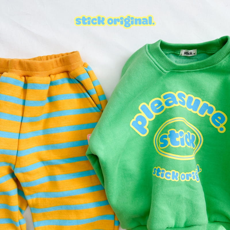 Stick - Korean Children Fashion - #magicofchildhood - Fleece Goney Pants - 9