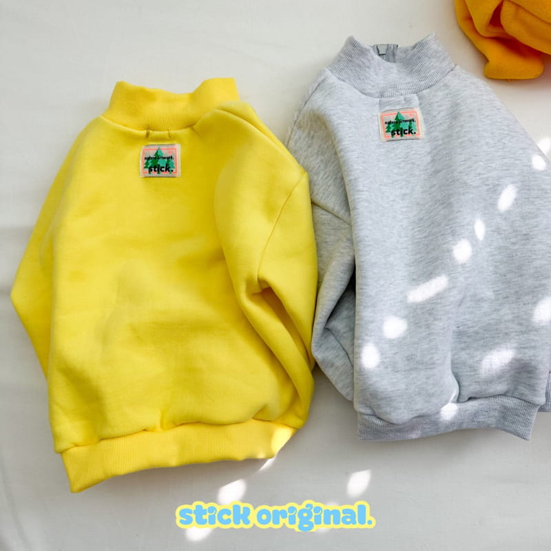 Stick - Korean Children Fashion - #minifashionista - Yang Half Zip-up Sweatshirt with Mom - 8