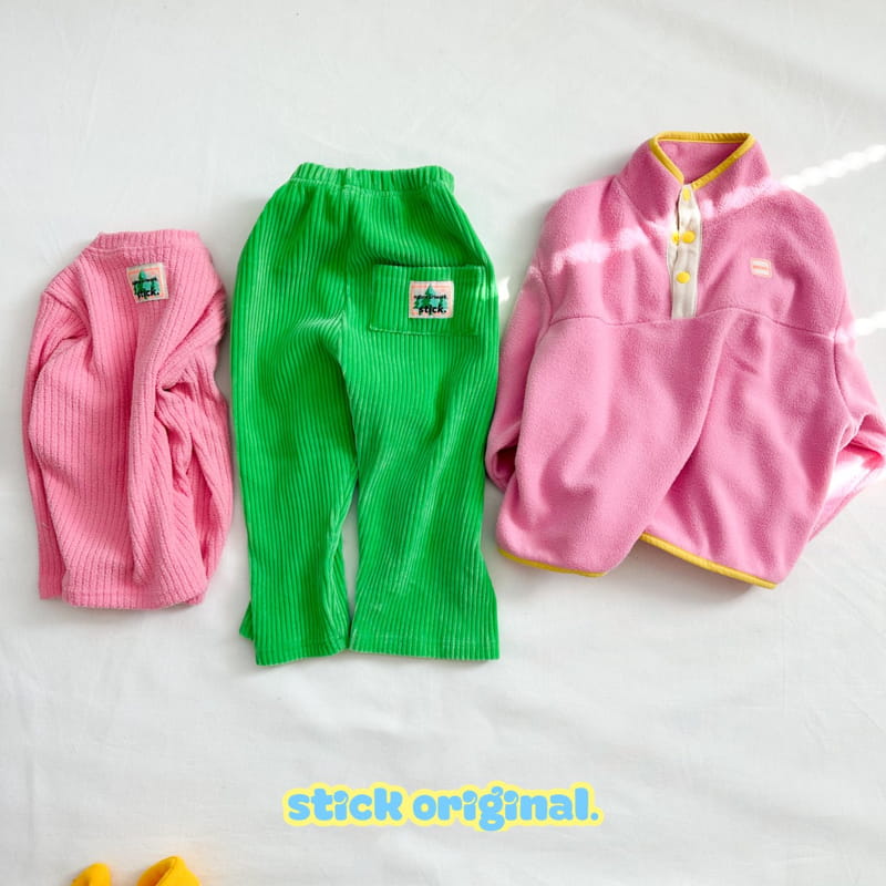 Stick - Korean Children Fashion - #minifashionista - New Rib Pants with Mom - 8