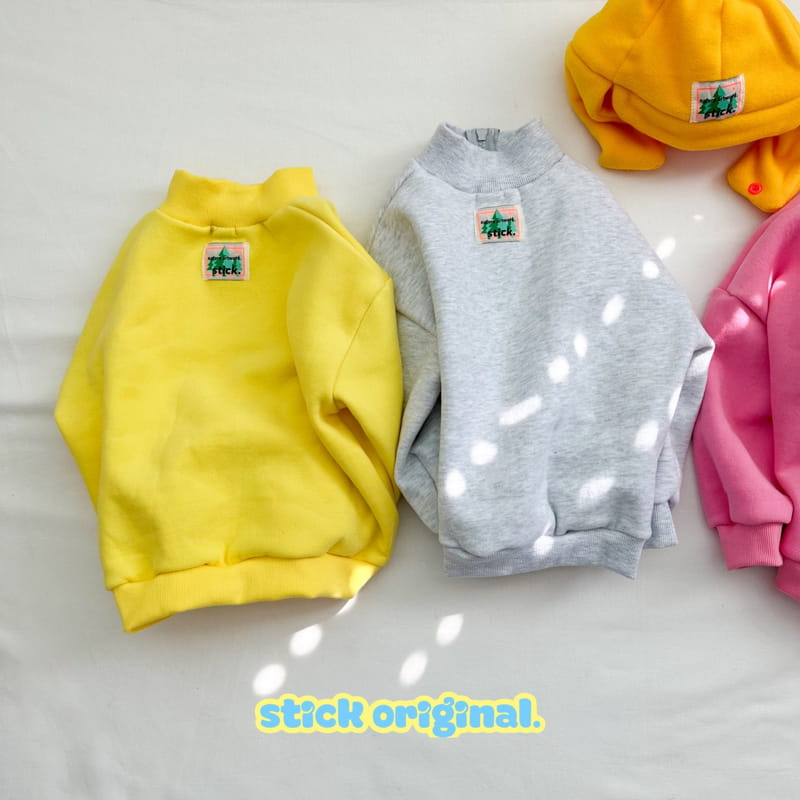 Stick - Korean Children Fashion - #prettylittlegirls - Yang Half Zip-up Sweatshirt with Mom - 9