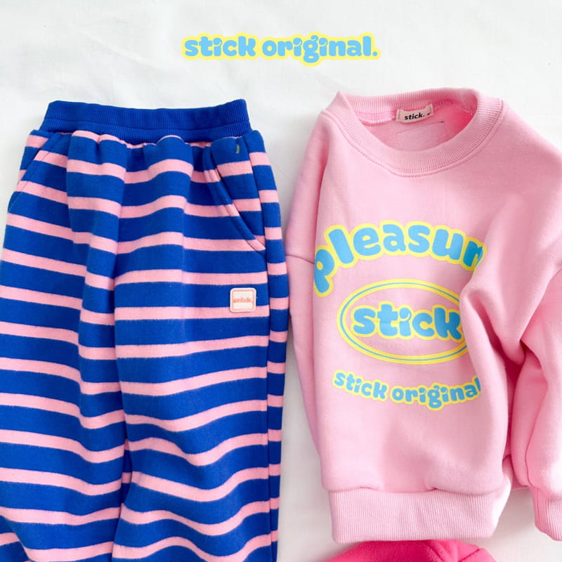 Stick - Korean Children Fashion - #toddlerclothing - Happy Fleece Sweatshirt with Mom - 12