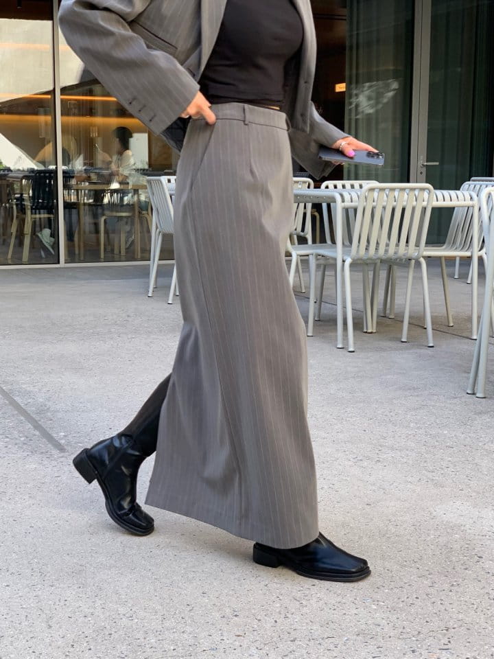 Sunder Market - Korean Women Fashion - #momslook - St Long Skirt - 7