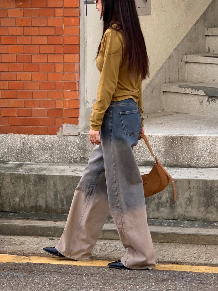 Sunder Market - Korean Women Fashion - #momslook - Slit Step Pants - 6