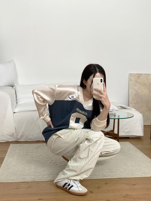 Tails - Korean Women Fashion - #momslook - Nine Sweatshirt - 11