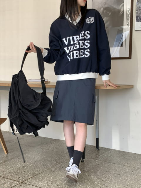 Tails - Korean Women Fashion - #momslook - Vibe Sweatshirt - 7