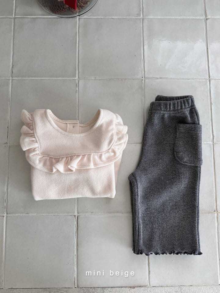 The Beige - Korean Baby Fashion - #babyboutique - Pocket Pants - 6