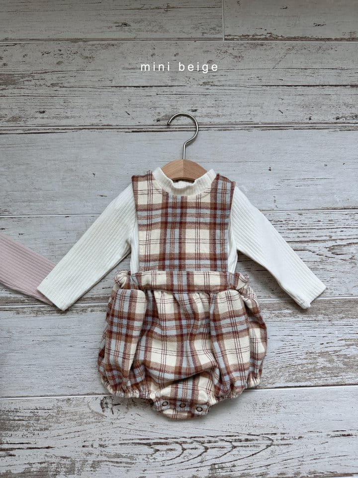 The Beige - Korean Baby Fashion - #babyboutiqueclothing - Rib HAlf Turtleneck TEe - 4