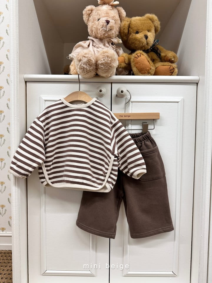 The Beige - Korean Baby Fashion - #babylifestyle - Terry Pants - 5
