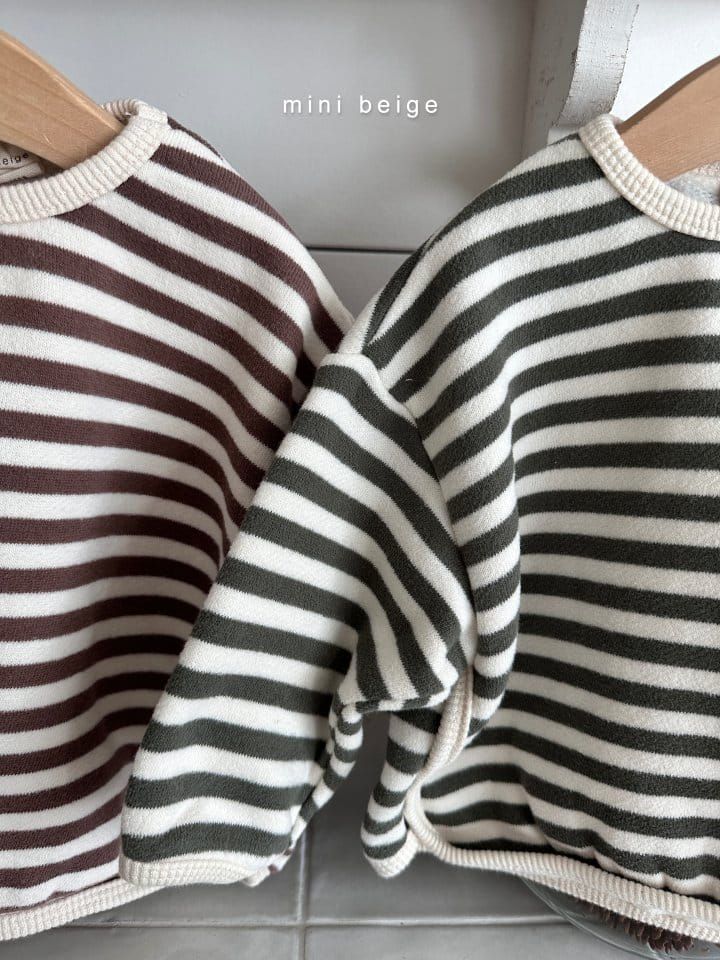 The Beige - Korean Baby Fashion - #babyoutfit - Piping SWeatshirt