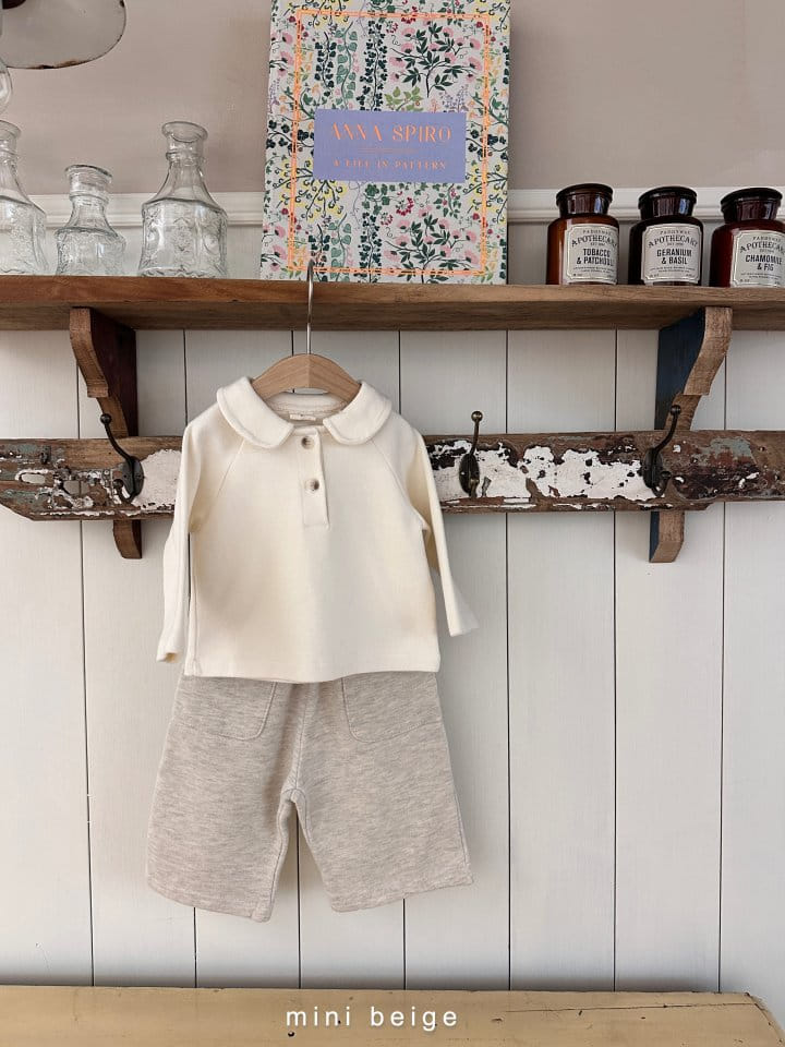 The Beige - Korean Baby Fashion - #babyoutfit - Terry Pants - 8