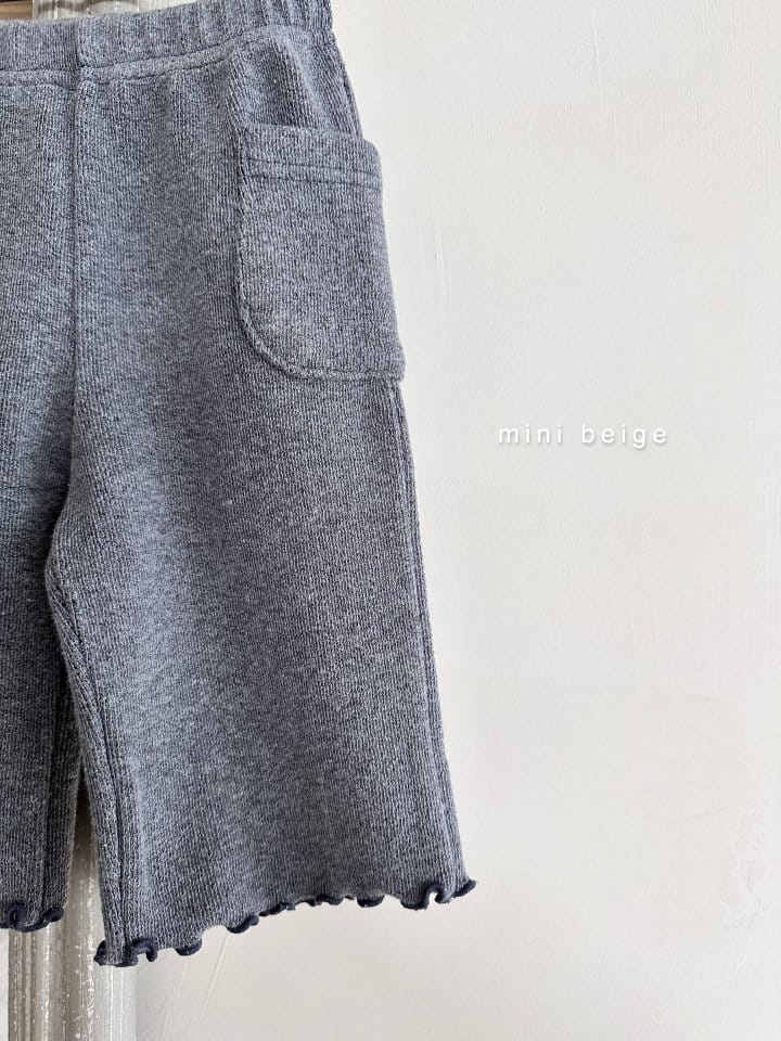 The Beige - Korean Baby Fashion - #babyoutfit - Pocket Pants - 2