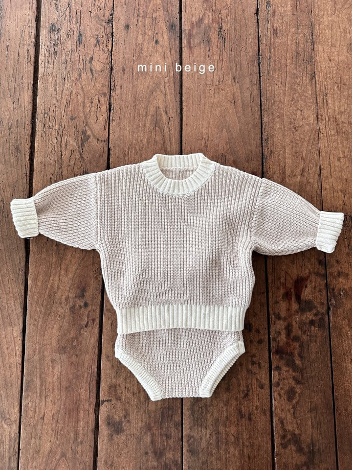 The Beige - Korean Baby Fashion - #babywear - Knit Bloomer Set - 8