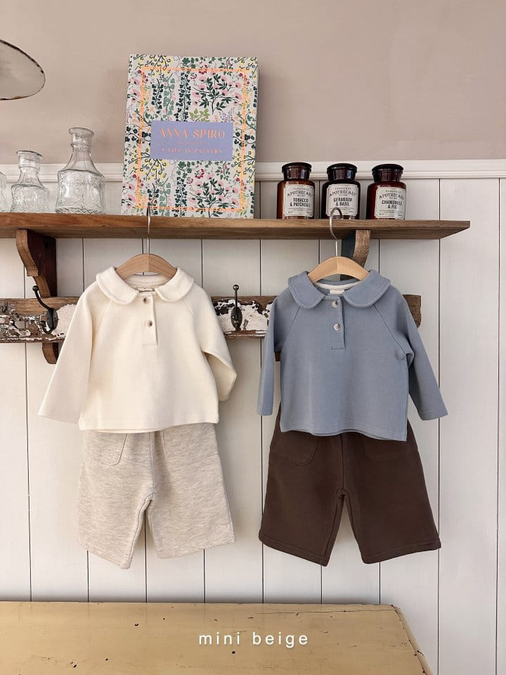 The Beige - Korean Baby Fashion - #babywear - Terry Pants - 10