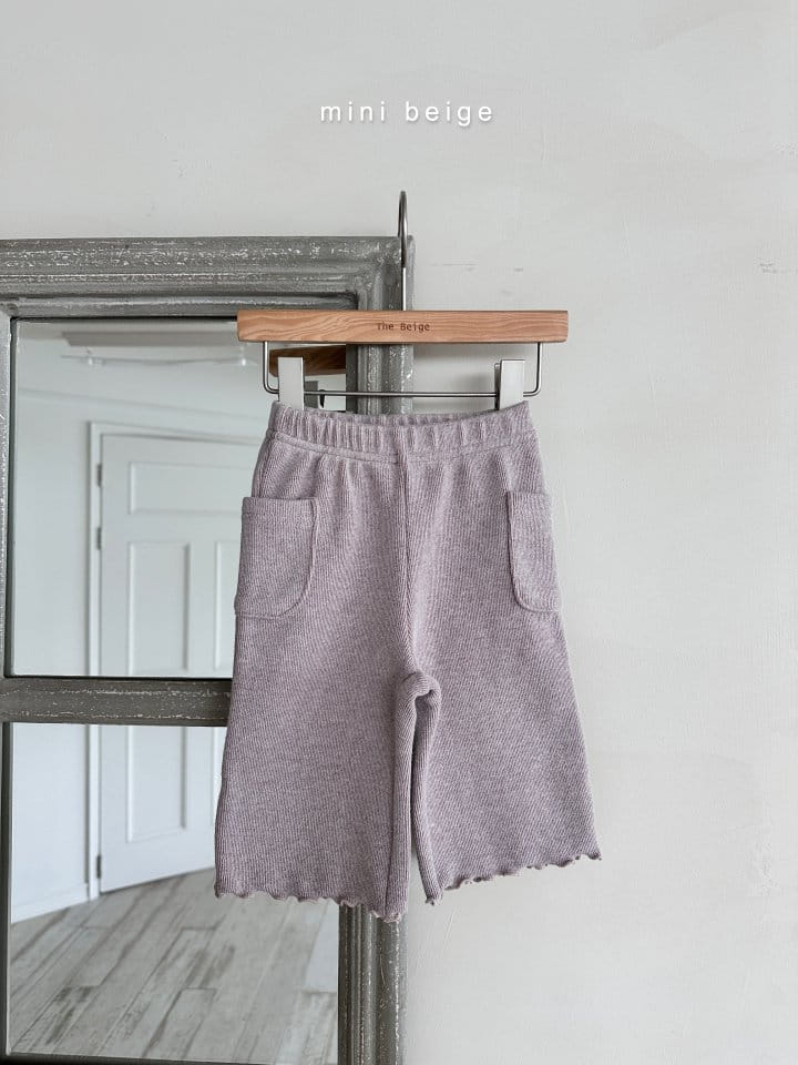 The Beige - Korean Baby Fashion - #babywear - Pocket Pants - 3