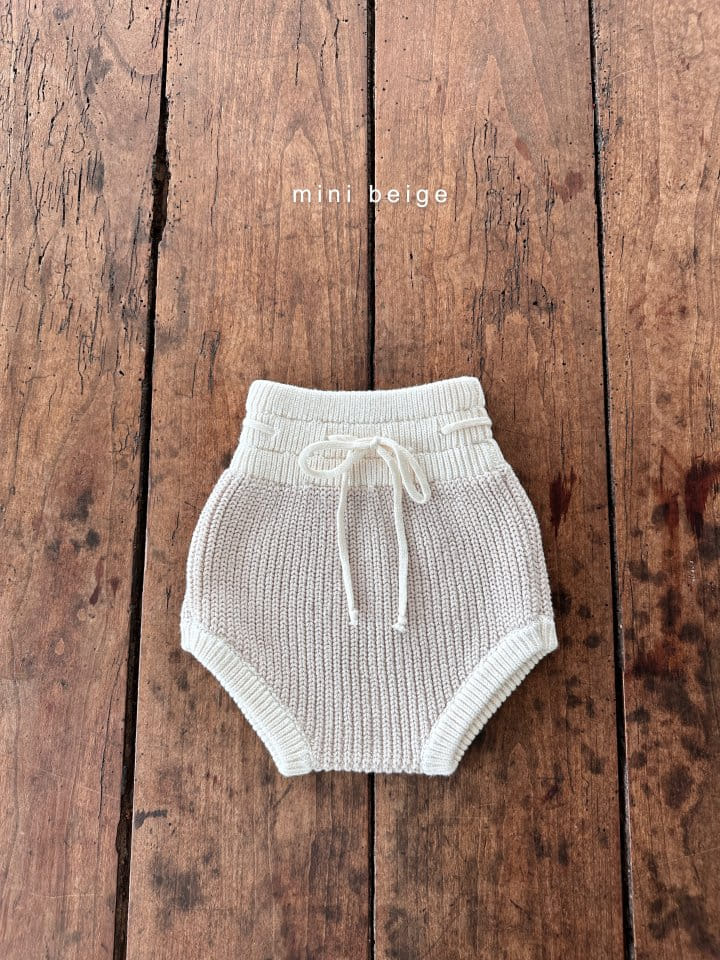 The Beige - Korean Baby Fashion - #smilingbaby - Knit Bloomer Set - 11