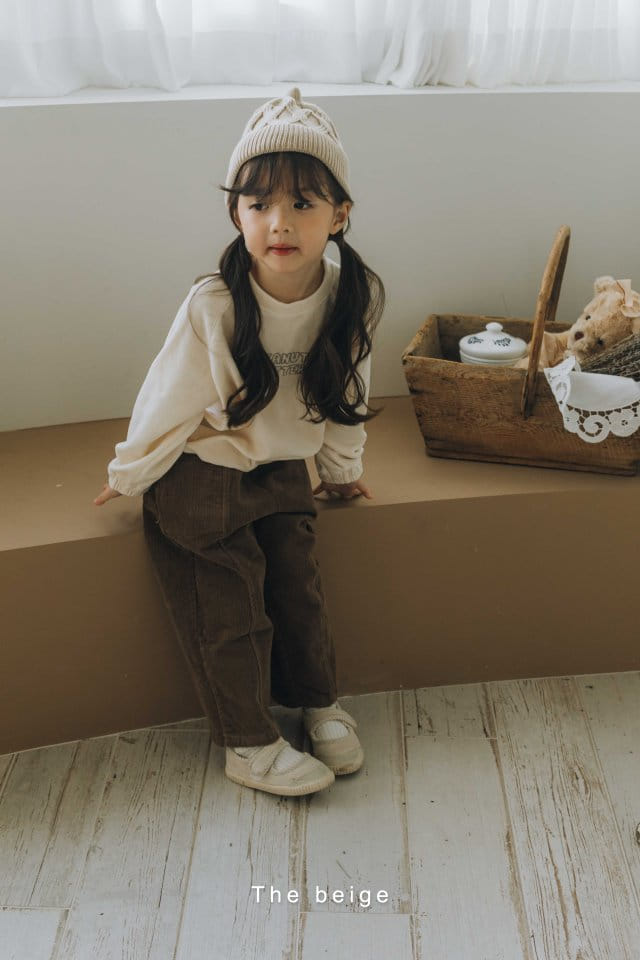 The Beige - Korean Children Fashion - #discoveringself - Veloure Tee - 5