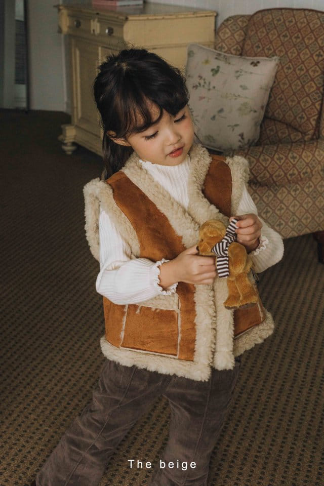 The Beige - Korean Children Fashion - #fashionkids - Musthang Vest - 8