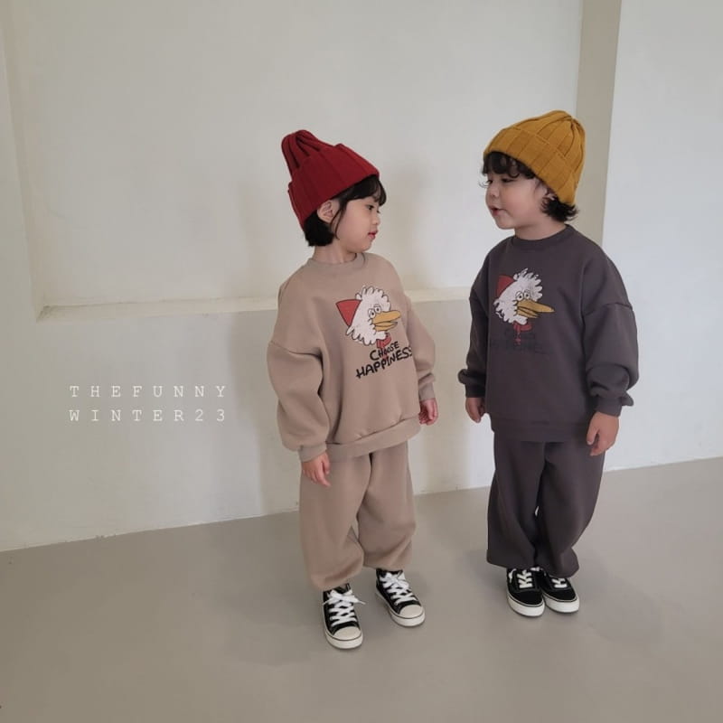 The Funny - Korean Children Fashion - #childrensboutique - Happy Duvk Set