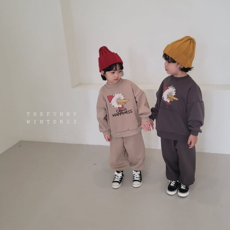 The Funny - Korean Children Fashion - #designkidswear - Happy Duvk Set - 2