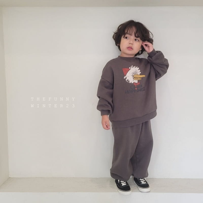 The Funny - Korean Children Fashion - #minifashionista - Happy Duvk Set - 11