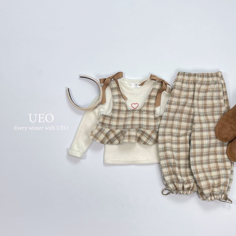 U Eo - Korean Children Fashion - #kidsshorts - Raibbon Bustier - 3