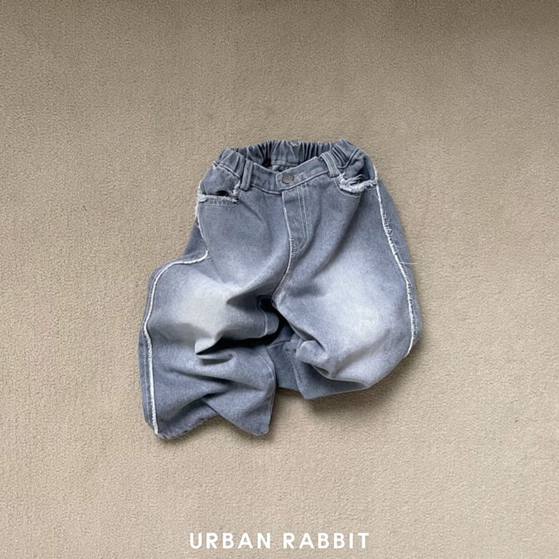 Urban Rabbit - Korean Children Fashion - #kidzfashiontrend - Deggi Fleece Jeans - 4