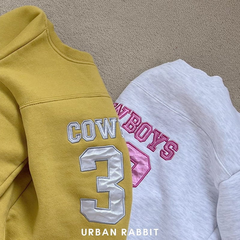 Urban Rabbit - Korean Children Fashion - #childrensboutique - Cow Boy Sweatshirt
