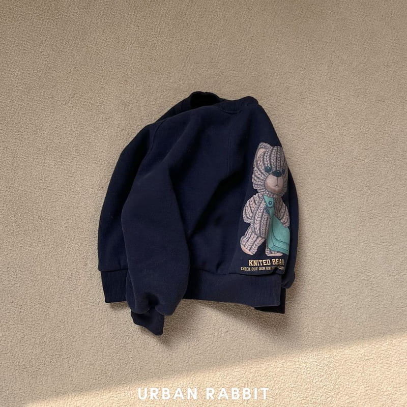 Urban Rabbit - Korean Children Fashion - #kidsstore - Knit Bear Sweatshirt - 6